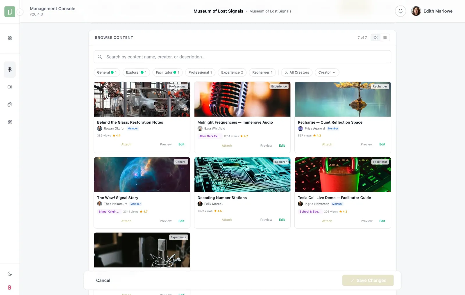 Edit asset content view 2